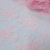RASCHEL LACE WITH SCALLOP PINK