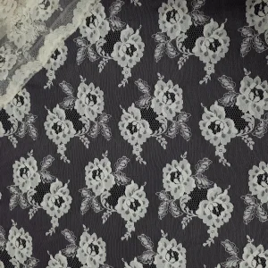 ROCHELLE LACE 150CM DARK CREAM