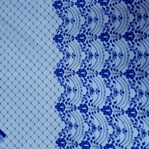 ROCHELLE LACE 150CM ROYAL