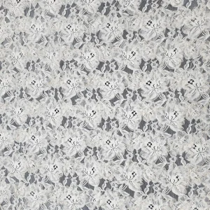 LACE RIBBON LUREX IVORY