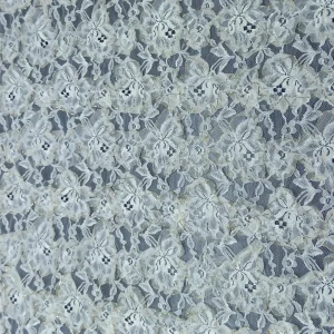 LACE RIBBON LUREX WHITE