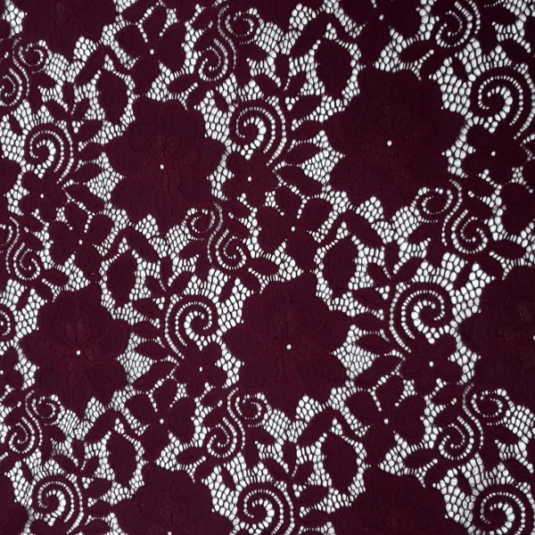 LACE SPNDX SCALLOP WINE