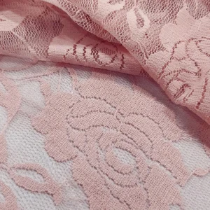 STRETCH LACE ROSE PINK