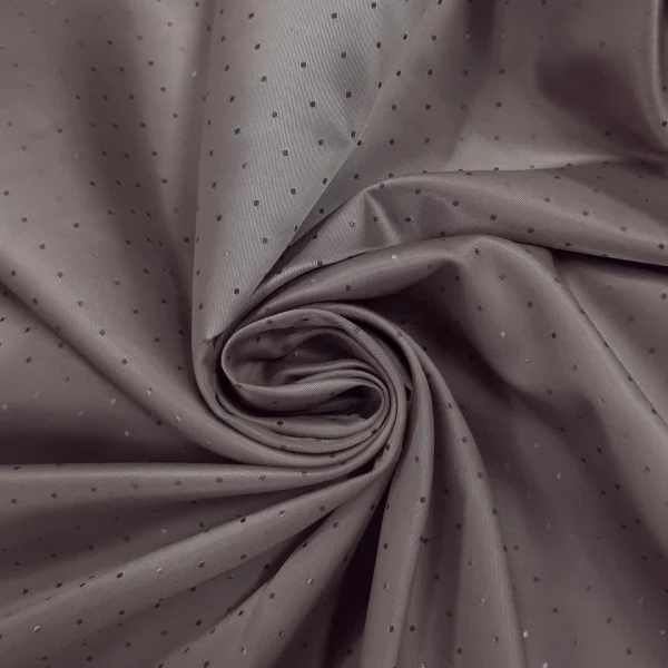 LINEACT-DOT.TP-2.webp EMBOSSED ACETATE LINING DOT TAUPE