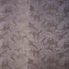 EMBOSSED ACETATE LINING  PAISLEY   BROWN