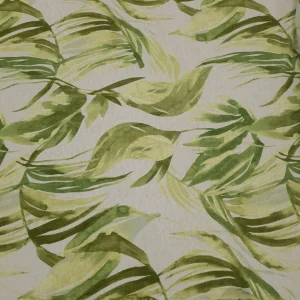 LINEN  PRINTED JUNGLE OLIVE