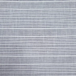 LINEN PRINTED MULTI STRIPE WHITE