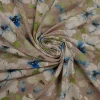 LINEN PRNTED ROSE BEIGE