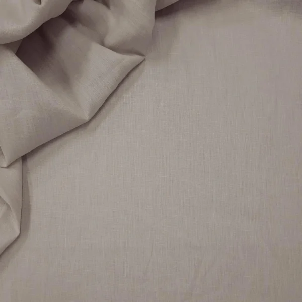 WASHED PURE LINEN NATURAL CREAM