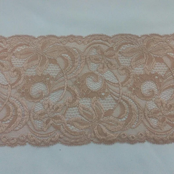 LACE STRTCH WIDE BEIGE