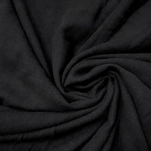 CAPRI LINEN LOOK SLUB BLACK