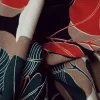 LINEN LOCK SLUB PRINT MFLO IVORY