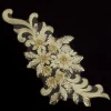 LACE MOTIF BEADED GOLD