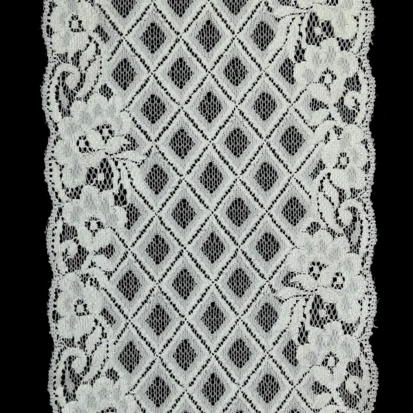 LACE STRETCH  WHT