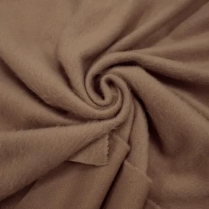 MOHAIR BRUSHED MELTON CAMEL