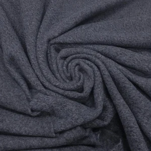 MOHAIR BRUSHED MELTON GREY