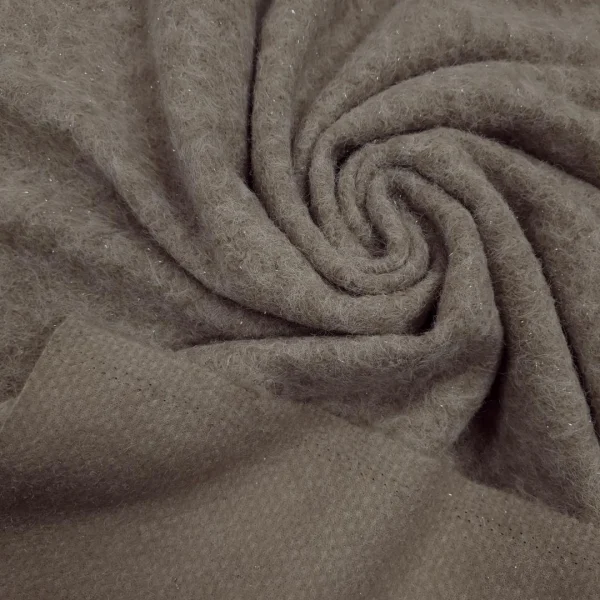 MOHAIR MELTON PINE NEEDLE BEIGE