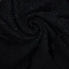 MOHAIR MELTON PINE NEEDLE BLACK