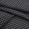 MELTON PRINTED HOUNDSTOOTH GREY