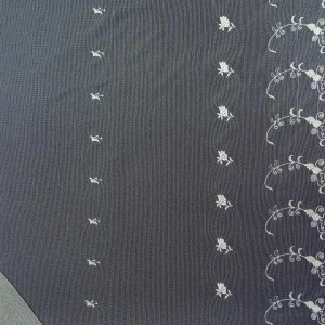 MESH BORDER-CORDED PAIS.CREAM