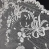 MESH BORDER-CORDED RIBB IVORY
