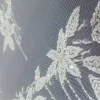 MESH BRIDAL LACE WITH BEADS IVORY