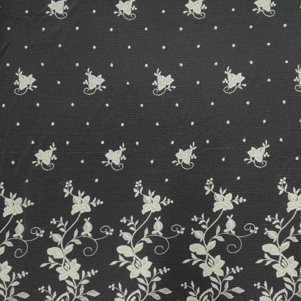 MESH HEAVY-EMBOIDERY BFLORAL CREAM