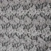 LACE MESH WITH RIBBON EMBROIDERD WITH SEQ