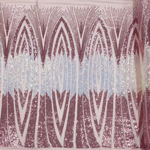 MESH FULL TWILL SEQUENCE OMBRE DUSTY