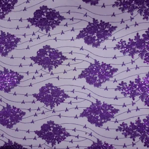 MESH SEQ CORD PURPLE