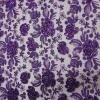 MESH SEQ CORD PAISLEY PURPLE