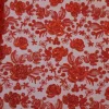 MESH SEQ CORD PAISLEY RED