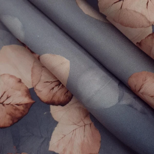 MIKADO PRINT LEAF GREY