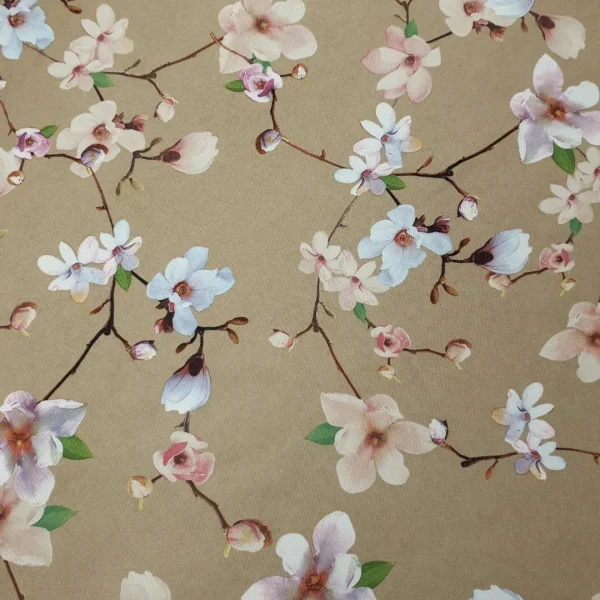 MIKADO PRINT SML-FLORAL BEIGE