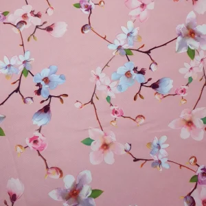 MIKADO PRINT SML-FLORAL PINK