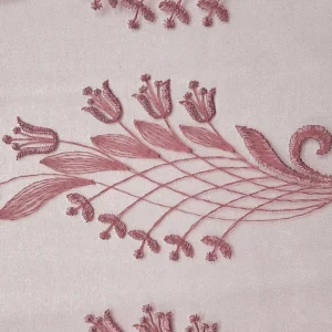 ORGANZA BORDER TRIM DUSTY