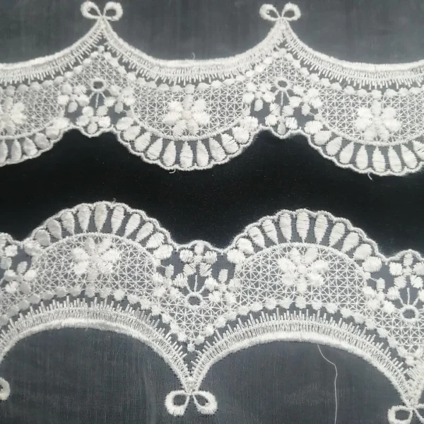 ORGANZA BORDER TRIM (10CM) WIDE