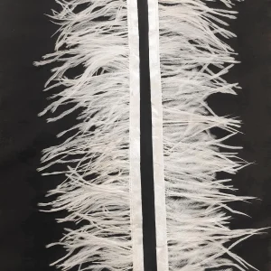 OSTRITCH FEATHERS LONG CREAM