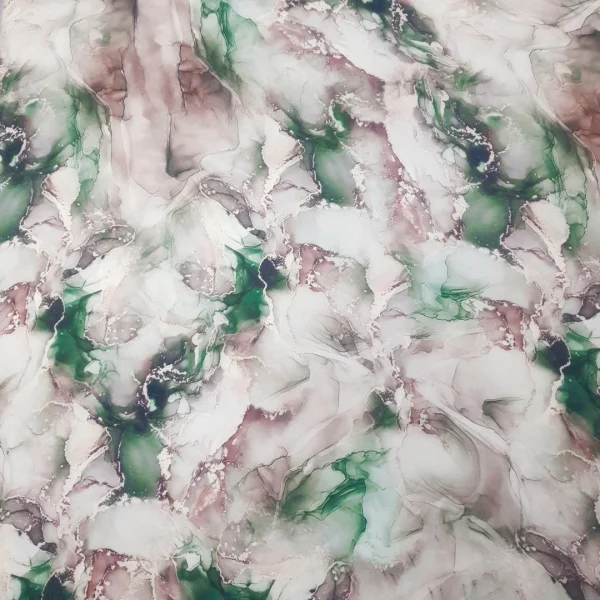 ORGANDY PRINTED MARBLE BOTTLE