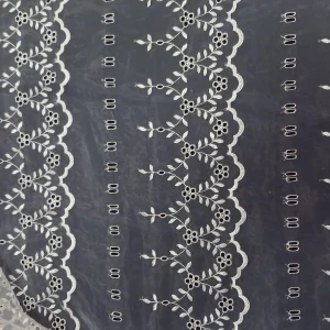 ORGANDY  ANG-LACE LOOK CREA,
