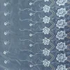 ORGANZA BORDER CORDED IVORY and GOLD
