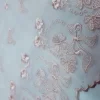 ORGANZA BORDER CORDED PINK