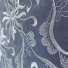 ORGANZA BORDER CORDED IVORY