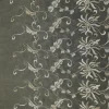 ORGANZA BORDER CORDED CREAM GOLD