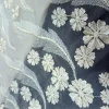 ORGANZA BORDER  EMBROIDERY CREAM
