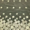 ORGANZA BORDER   METALLIC EMBROIDERY CREAM