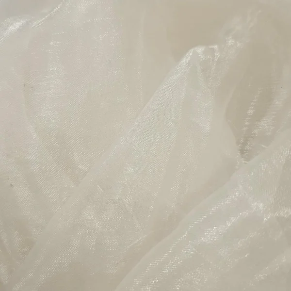 ORGANZA CRUSHED IVORY