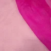 ORGANZA WITH EMELLISHED CAVIER CERISE