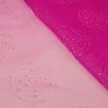 ORGANZA WITH EMELLISHED CAVIER CERISE