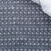 ORGANZA SMALL FLORAL EMBROIDERY WHITE